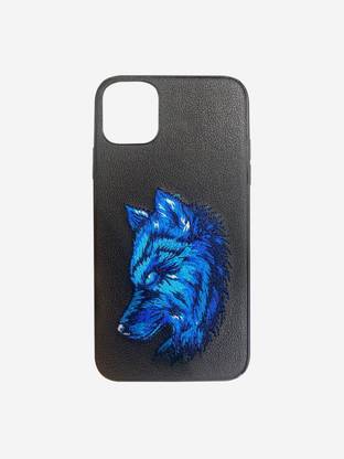 Treemoda Back Cover for Treemoda Blue Fox Leather Case 5.8" For Apple iPhone 11 Pro