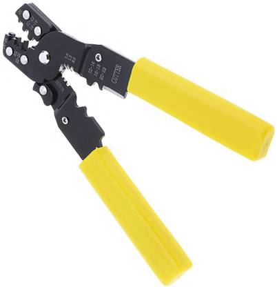 uptodatetools 202B Adjustable Crimp Stripper Electrician Terminal Cable Wire Crimper 202B Stripper Manual Crimper