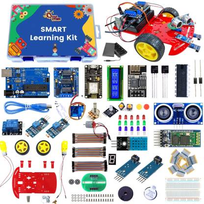 Quad Store Arduino Uno R3 kit Smart IOT learning robotics kit for starters to advance level Electronic Components Electronic Hobby Kit