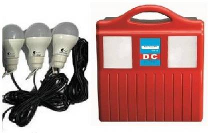 Neoware CFL Solar HOME UPS ( 12 V 7Ah Battery) - 45w Square Wave Emergency Light 6 hrs Flood Lamp Emergency Light