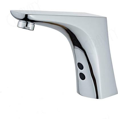 GRAVITY Sensor Tap Single Line AC/DC Power Supply Touchless Pillar Tap Faucet