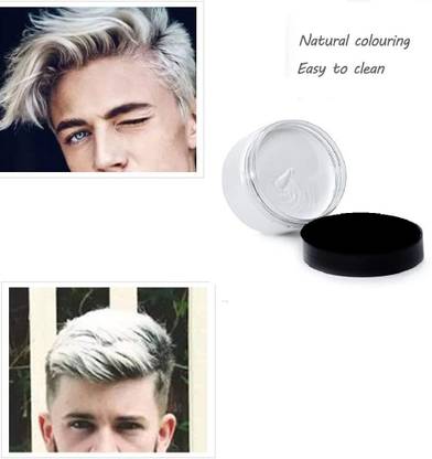 imelda Temporary Hair Dye Wax White Ash Hair Color Wax, Styling Hair , WHITE
