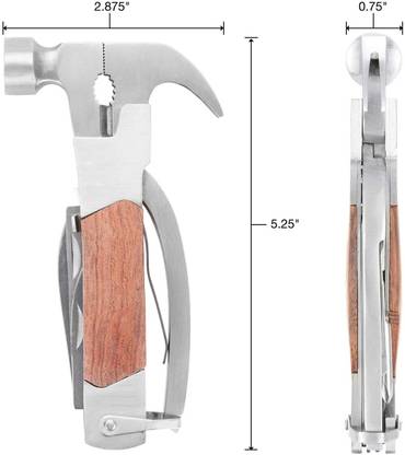 uptodatetools Hammer Multi Tool, Multipurpose Tool for the Home, Curved Claw Hammer