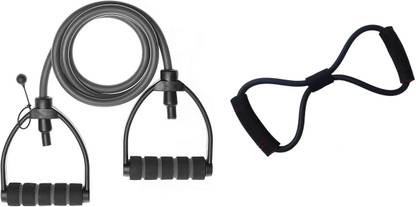 MUNSHINE STRECHING TUBE COMBO Gym Perfect for Any Home Fitness Training Program Fitness Accessory Kit Kit