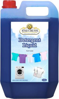KYARA DREAMS FRONT LOAD WASHING MACHINE LIQUID DETERGENT (5LTR) Multi-Fragrance Liquid Detergent