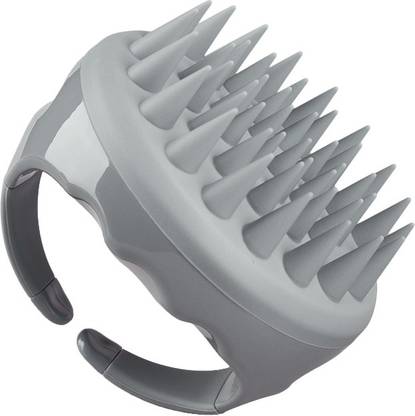 ZUCLLIN Hair Scalp Massager Shampoo Brush with Silicone Dandruff with Scalp Care (GREY) Hair Scalp Massager Shampoo Brush Massager