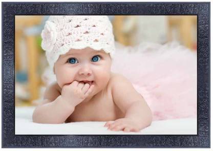 pnf New born Baby Frames Wood Photo Frames with Acrylic Sheet (Glass)1176 Digital Reprint 10 inch x 14 inch Painting