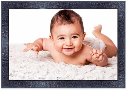pnf Poster And Frame New born Baby Poster | Home Decoration | Best Gifting Option Digital Reprint 10.5 inch x 13.5 inch Painting