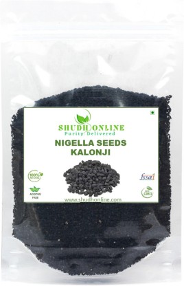 Shudh Online Nigella Seeds, Kalonji Black Seeds Packet Organic Hair ...