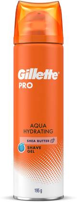 Gillette Pro Shaving Gel Aqua Hydrating With Shea Butter