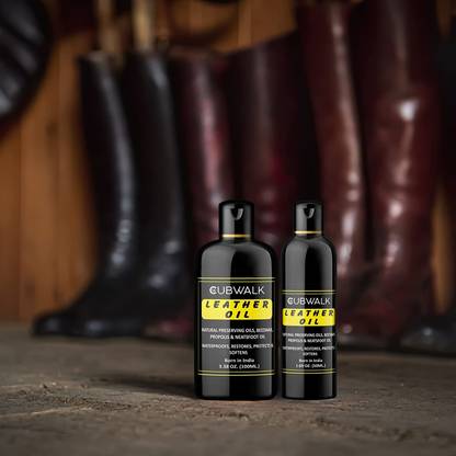 CUBWALK Waterproof 150 ML Leather Oil Restores & Conditioning All Leather Item Leather, Synthetic Leather Shoe Lotion