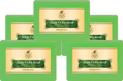 Khadi Ark Aloe Vera Bath Soap made with natural Oils Sulfate free Handmade Soap