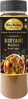 KITCHEN QUEEN NITA MEHTA Premium Biryani Masala Powder | Make Premium Briyani at Home