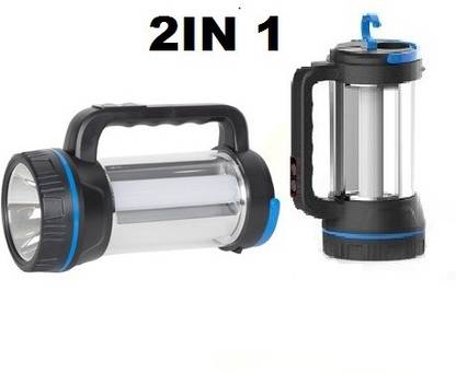 DPM JL-2013 jUNELEO 2IN 1 Rechargeable TORCH WITH PORTABLE LANTERN(3 TUBE LED) Torch Torch