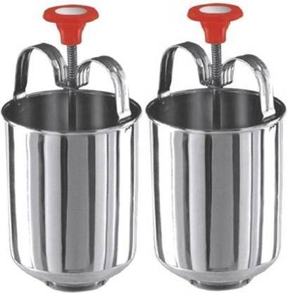 CLARIPLUS Menduvada Maker,Vada Maker Stainless Steel Pack Of-2 Vada Maker