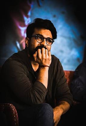 ram charan actor ramcharan rrr telugu wallpaper Poster Paper Print