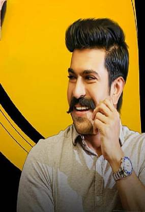 Smoky Design ram charan actor ramcharan rrr telugu Wallpaer Poster