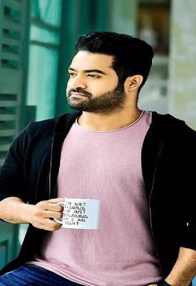 jr ntr actor hero south indian wallpaper Poster Paper Print
