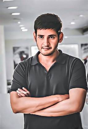 mahesh babu handsome indian actor maheshbabu wallpaper Poster Paper Print