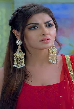 shivani tely serial actor wallpaper Poster Paper Print