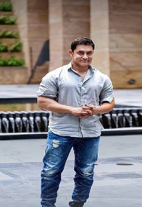 aamir khan aamir khan bollywood actor mr perfectionist wallpaper Poster Paper Print