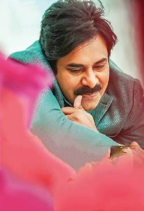 pawan kalyan actor pavan kalyan pavankalyan pawankalyan wallpaper Poster Paper Print