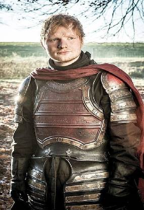ed sheeran actor rapper english game of thrones guitarist wallpaper Poster Paper Print
