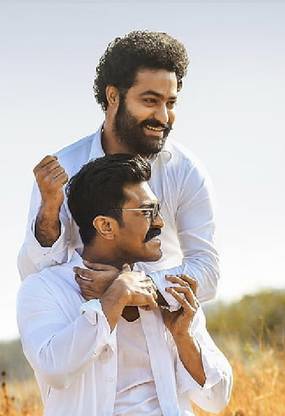 Smoky Design rrr actor jr ntr ntr ram charan ramcharan Wallpaer Poster