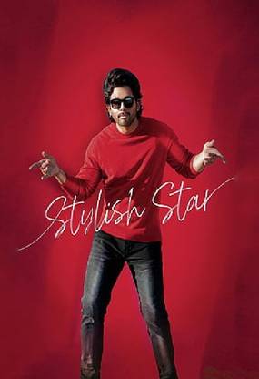 Smoky Design allu arjun a a actor hero tollywood Wallpaer Poster