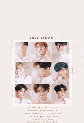 sf9 actors cute idols kdrama korean kpop rowoon wallpaper Poster Paper Print