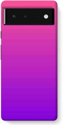 NDCOM Back Cover for Google Pixel 6 Pro 5G Purple Pink Color Shade Printed