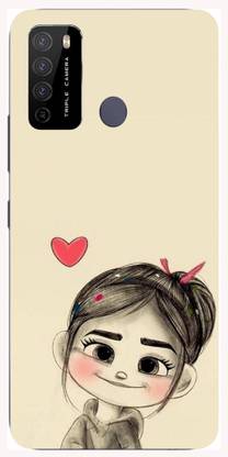 Bisado Back Cover for Itel Vision 2 Girls Back Cover