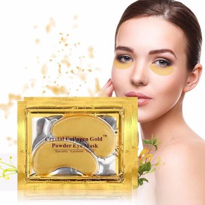 Gold Collagen Crystal Mask 1 Pair 24K Gold Collagen Eye Mask Dark Circle Eye Bags Patches