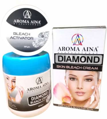 AROMA AINA Professional Diamond Skin Bleach Cream For Fair & Glowing Skin Original