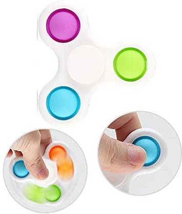TOYICO! Push Pop It Bubble Spinner Toy | Bubble Fidget Sensory Toy