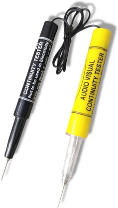 Svojas Electronic Continuity Tester with a Buzzer Sound, Cable Test Lead Analog Voltage Tester