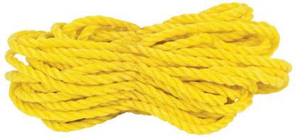 MARUTI ROPES - ISO 9001:2015 Certified - 12 MM Nylon PP Rope, Twisted Pair, 25 Meter. Polypropylene Clothesline