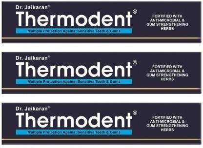 Dr. Jaikaran Thermodent Multiple Protection Against Sensitive Teeth & Gums (100g each) Toothpaste