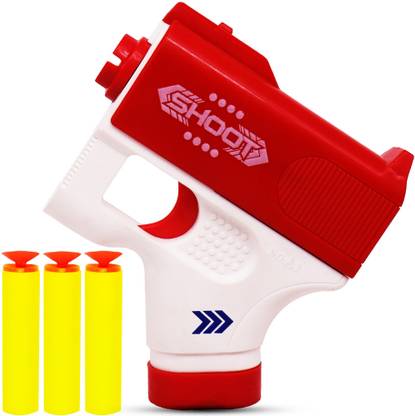 Aseenaa Mini Soft Air Blaster Gun With 3 Soft Foam Bullets Toy Guns for Gift to Kids Guns & Darts