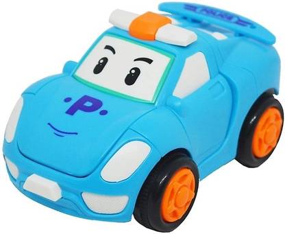 Zenex store Cartoon Transformation Unbreak car Cartoon with Robot Function Toy ( Pack of: 1)