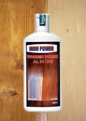 INDOPOWER Wooden polish All In One 200ml.