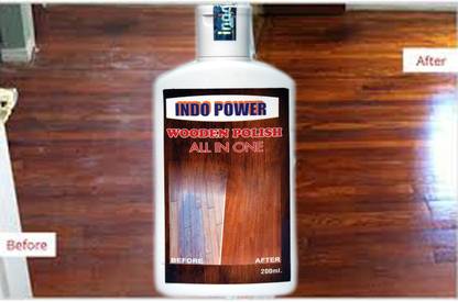 INDOPOWER Wooden polish All In One 200ml.
