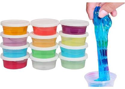 Slime NEW COLOREFUL SMLIME BARREL FOR KIDS ENJOYE THE SLIMING GAMES Art Clay