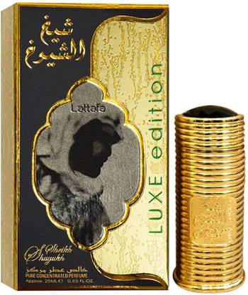 Lattafa Sheikh Al Shuyukh Luxe Edition Pure Concentrated Attar - 25 ml Herbal Attar