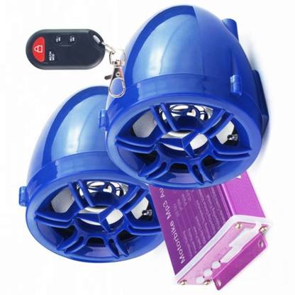 Xezon Motorcycle Bluetooth Speakers Handlebar Mount MP3 Stereo Amplifier 2 Speaker Bike Stereo System