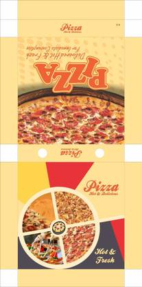 KRISHNA Pizza Box Paper Packaging Box