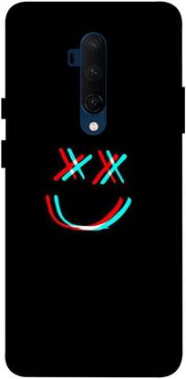 printoworld Back Cover for One Plus-7-T-Pro - Smily Sign Printed Back Case Cover