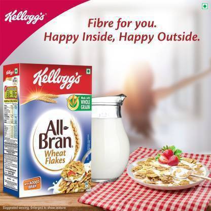 Kellogg's by KEL1 ALL BRAN WHEAT FLAKES Box