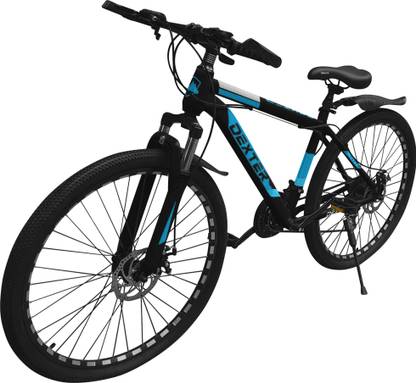 Dexter Mountain Bike for Men and Women Carbon Steel Frame Adventure Sports Bicycle 26 T (inch) Mountain Cycle