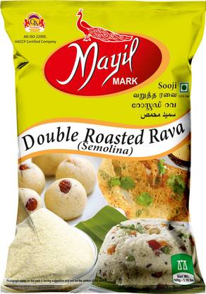 Mayil MARK Double Roasted Rava | Sooji |Semolina